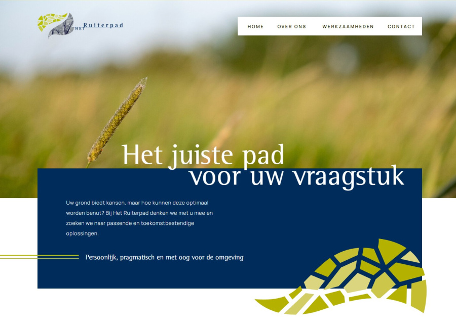 Een nieuwe website voor een sterk team