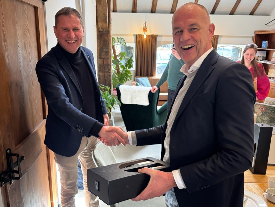 Afscheid van Gijs de Kruif, een welkom voor Hans Lamers