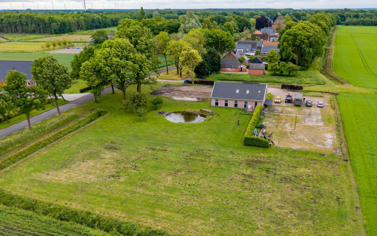 Bouwkavel voor vrijstaande woning op fraaie locatie in Gasselternijveen
